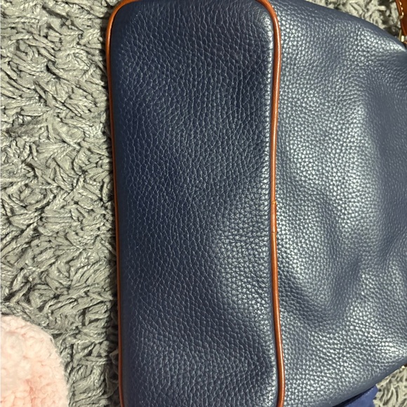 Dooney & Bourke Blue and Brown Crossbody Bag - Picture 3 of 9